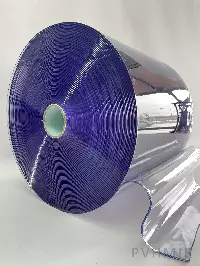 ПВХ завеса рулон гладкая прозрачная 4x400 (5м)