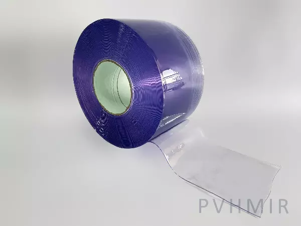 ПВХ завеса прозрачная морозостойкая 2x200